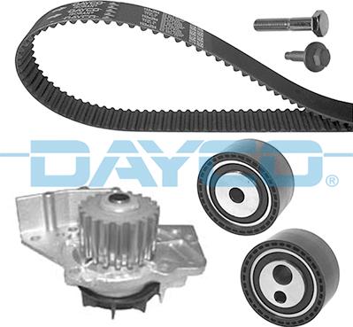 Dayco KTBWP5890 - Water Pump & Timing Belt Set autospares.lv