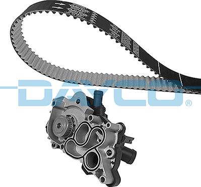 Dayco KTBWP12090 - Water Pump & Timing Belt Set autospares.lv