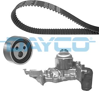 Dayco KTBWP1741 - Water Pump & Timing Belt Set autospares.lv