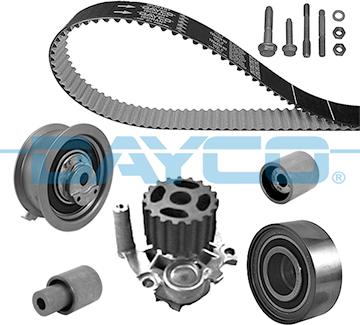 Dayco KTBWP3601 - Water Pump & Timing Belt Set autospares.lv