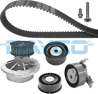 Dayco KTBWP3080 - Water Pump & Timing Belt Set autospares.lv