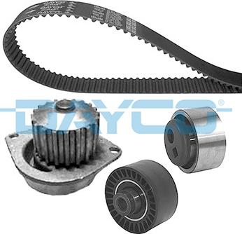 Dayco KTBWP3350 - Water Pump & Timing Belt Set autospares.lv