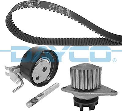 Dayco KTBWP3360 - Water Pump & Timing Belt Set autospares.lv