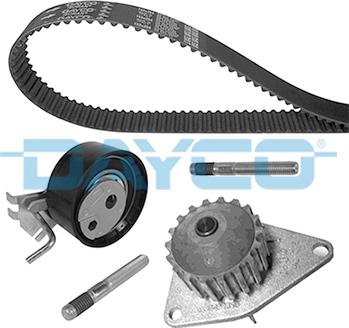 Dayco KTBWP3370 - Water Pump & Timing Belt Set autospares.lv