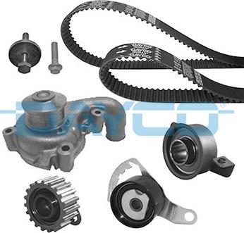 Dayco KTBWP2500 - Water Pump & Timing Belt Set autospares.lv