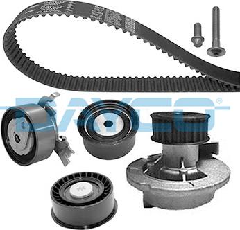 Dayco KTBWP2523 - Water Pump & Timing Belt Set autospares.lv