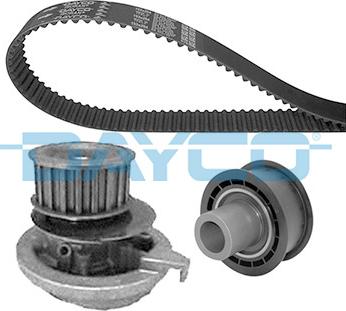 Dayco KTBWP2140 - Water Pump & Timing Belt Set autospares.lv