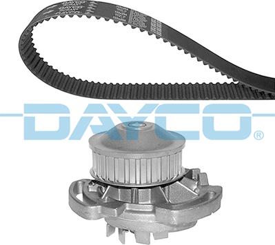 Dayco KTBWP7280 - Water Pump & Timing Belt Set autospares.lv