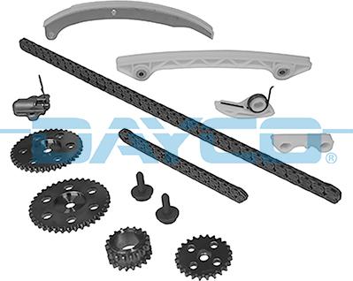 Dayco KTC1106 - Timing Chain Kit autospares.lv