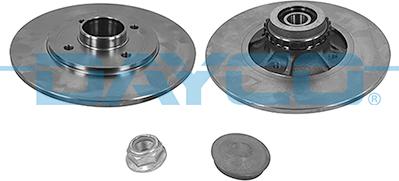 Dayco KWD017D - Wheel hub, bearing Kit autospares.lv