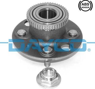 Dayco KWD1404 - Wheel hub, bearing Kit autospares.lv