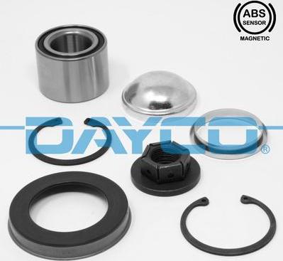 Dayco KWD1428 - Wheel hub, bearing Kit autospares.lv