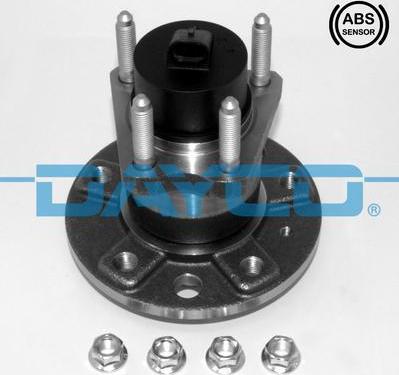 Dayco KWD1046 - Wheel hub, bearing Kit autospares.lv