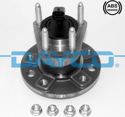 Dayco KWD1051 - Wheel hub, bearing Kit autospares.lv