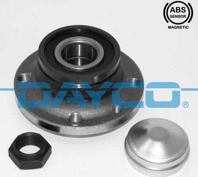 Dayco KWD1009 - Wheel hub, bearing Kit autospares.lv
