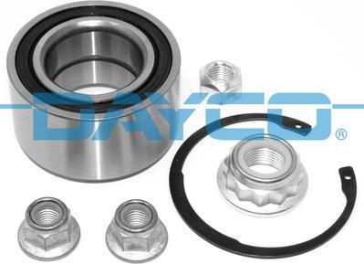 Dayco KWD1012 - Wheel hub, bearing Kit autospares.lv