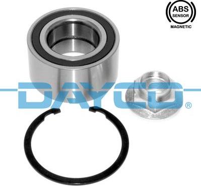 Dayco KWD1032 - Wheel hub, bearing Kit autospares.lv