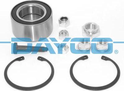 Dayco KWD1037 - Wheel hub, bearing Kit autospares.lv