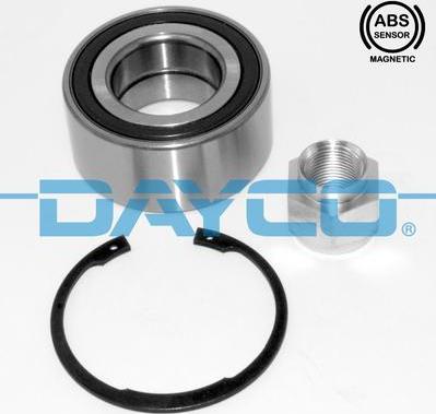 Dayco KWD1024 - Wheel hub, bearing Kit autospares.lv