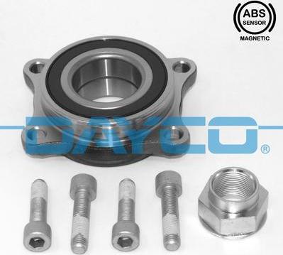 Dayco KWD1152 - Wheel hub, bearing Kit autospares.lv