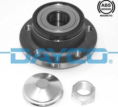 Dayco KWD1167 - Wheel hub, bearing Kit autospares.lv