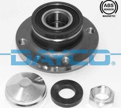 Dayco KWD1108 - Wheel hub, bearing Kit autospares.lv