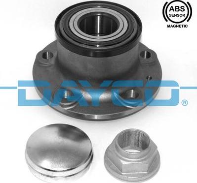 Dayco KWD1186 - Wheel hub, bearing Kit autospares.lv