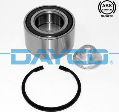 Dayco KWD1133 - Wheel hub, bearing Kit autospares.lv