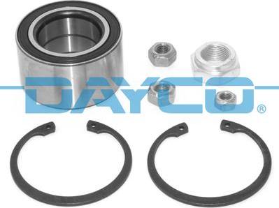 Dayco KWD1399 - Wheel hub, bearing Kit autospares.lv
