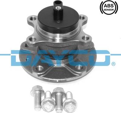 Dayco KWD1398 - Wheel hub, bearing Kit autospares.lv