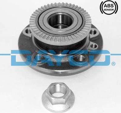 Dayco KWD1341 - Wheel hub, bearing Kit autospares.lv