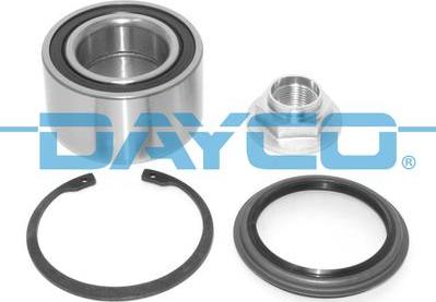 Dayco KWD1354 - Wheel hub, bearing Kit autospares.lv