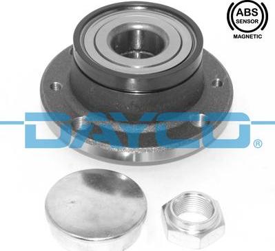 Dayco KWD1377 - Wheel hub, bearing Kit autospares.lv