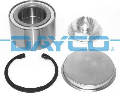 Dayco KWD1242 - Wheel hub, bearing Kit autospares.lv