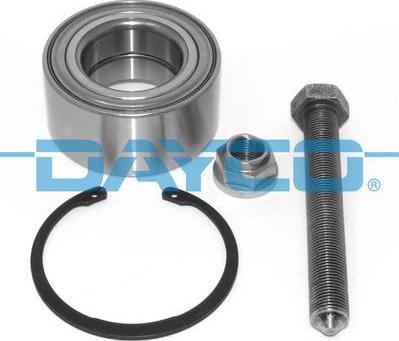 Dayco KWD1259 - Wheel hub, bearing Kit autospares.lv