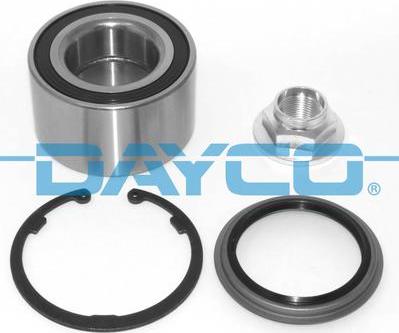 Dayco KWD1255 - Wheel hub, bearing Kit autospares.lv