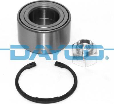 Dayco KWD1257 - Wheel hub, bearing Kit autospares.lv