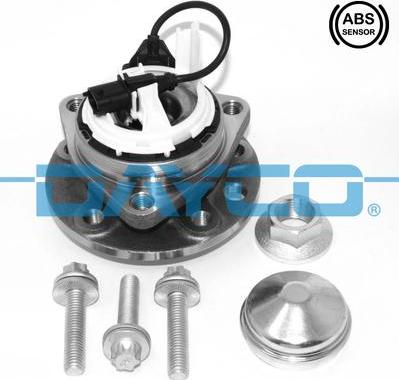 Dayco KWD1208 - Wheel hub, bearing Kit autospares.lv