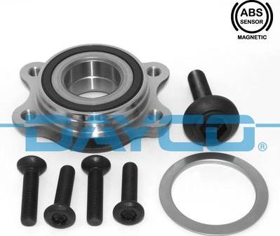 Dayco KWD1219 - Wheel hub, bearing Kit autospares.lv