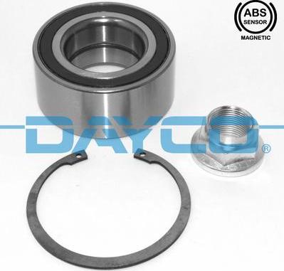 Dayco KWD1212 - Wheel hub, bearing Kit autospares.lv