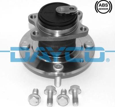 Dayco KWD1231 - Wheel hub, bearing Kit autospares.lv