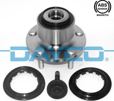 Dayco KWD1221 - Wheel hub, bearing Kit autospares.lv