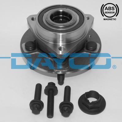 Dayco KWD1271 - Wheel hub, bearing Kit autospares.lv