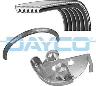 Dayco PVE002 - V-Ribbed Belt Set autospares.lv