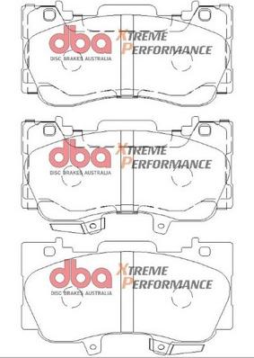 DBA Australia DB9011XP - High Performance Brake Pad Set autospares.lv