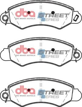 DBA Australia DB1982SS - Brake Pad Set, disc brake autospares.lv