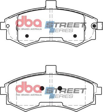 DBA Australia DB1503SS - Brake Pad Set, disc brake autospares.lv