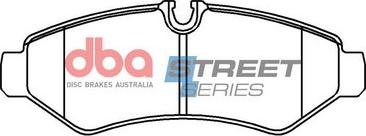 DBA Australia DB15114SS - Brake Pad Set, disc brake autospares.lv