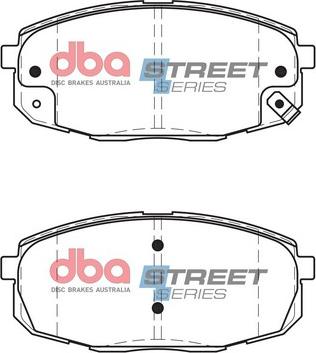 DBA Australia DB1754SS - Brake Pad Set, disc brake autospares.lv