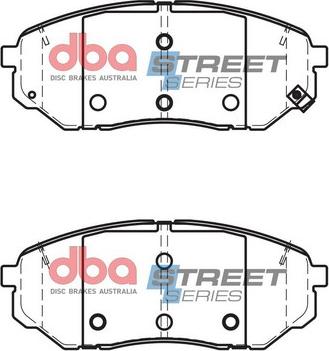 DBA Australia DB2446SS - Brake Pad Set, disc brake autospares.lv